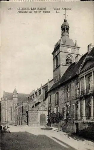 Ak Luxeuil les Bains Haute Saône, Palais Abbatial