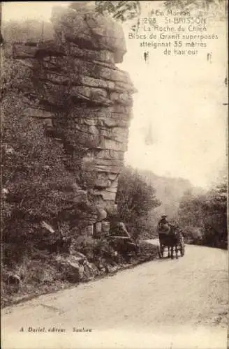 Ak St Brisson Nièvre, Roche du Chien