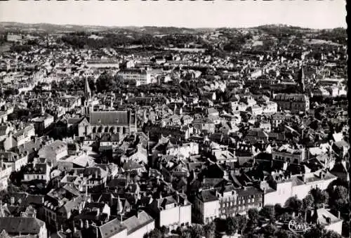 Ak Brive la Gaillarde Corrèze, Gesamtansicht, Luftbild