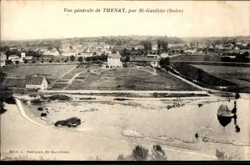 Ak Thenay Loir et Cher, Gesamtansicht von Saint Gaultier