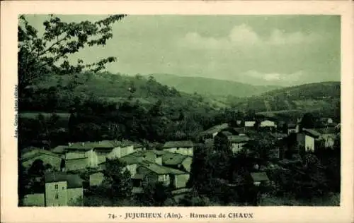 Ak Chenavel Jujurieux Ain, Hameaux de Chaux