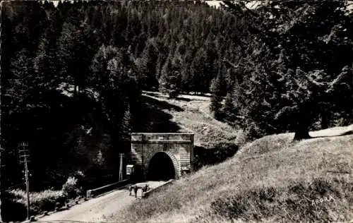 Ak Le Lioran Cantal, Entres nord du tunnel