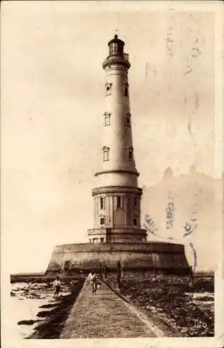 Ak Le Verdon sur Mer Gironde, Der Leuchtturm von Cordouan