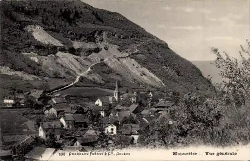 Ak Monnetier Mornex Haute Savoie, Gesamtansicht