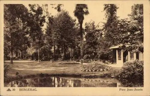 Ak Bergerac Dordogne, Parc Jean-Jaures