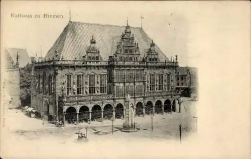 Ak Hansestadt Bremen, Rathaus