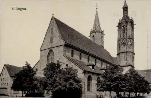 Ak Villingen im Schwarzwald, Münster