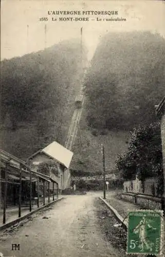 Ak Le Mont Dore Puy de Dôme, Funiculaire