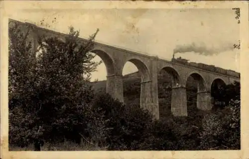 Ak Nolay Côte-d'Or, Viaduc de la Roche a Bec