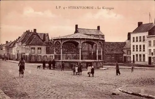 Ak Steenvoorde Nord, der Kiosk