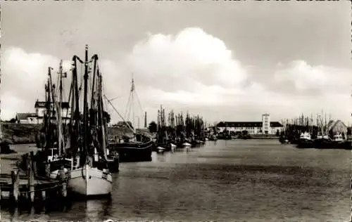 Ak Nordseebad Büsum, Hafen, Fischerboote