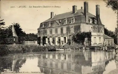 Ak Anjou Maine et Loire, La Rousseliere, Soulaire et Bourg