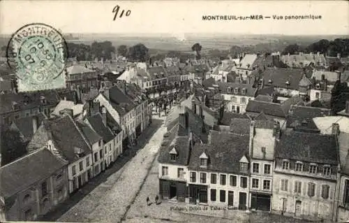 Ak Montreuil sur Mer Pas de Calais, Panorama