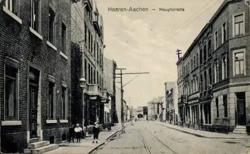 Ak Haaren Aachen, Hauptstraße