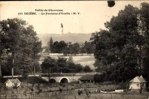 Ak Lozère, Chevreuse-Tal, Fontaine d’Yvette