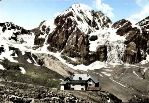 Ak Sulden Solda Stilfs Stelvio Südtirol, Schaubachhütte, Königspitze