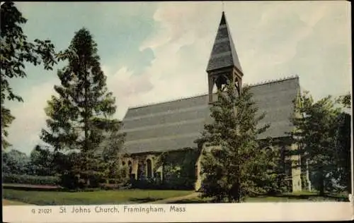 Ak Framingham Massachusetts USA, St. Johns Church