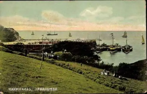 Ak Ilfracombe Devon England, Haymakers