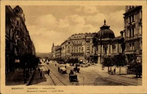 Ak Budapest Ungarn, Leopoldring