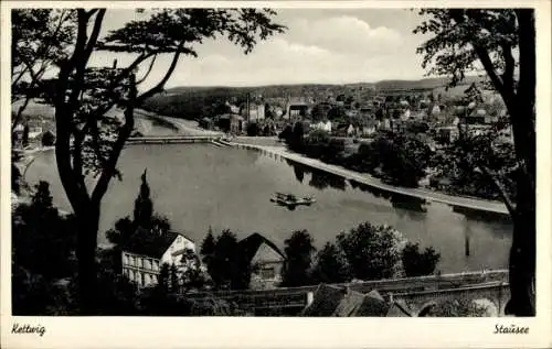 Ak Kettwig Essen im Ruhrgebiet, Stausee