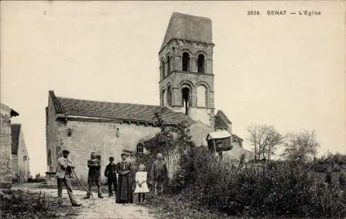 Ak Senat Taxat-Senat Allier, Kirche