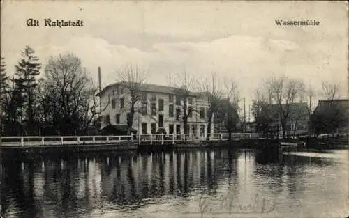 Ak Hamburg Wandsbek Rahlstedt Altrahlstedt, Wassermühle