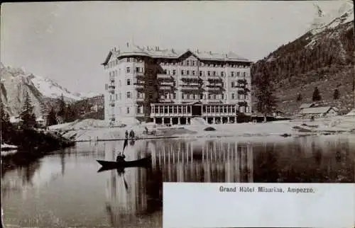 Foto Ak Cortina d'Ampezzo Veneto, Grand Hotel Misurina