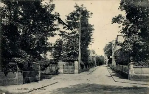 Ak Garches Hauts de Seine, Rue Pasteur