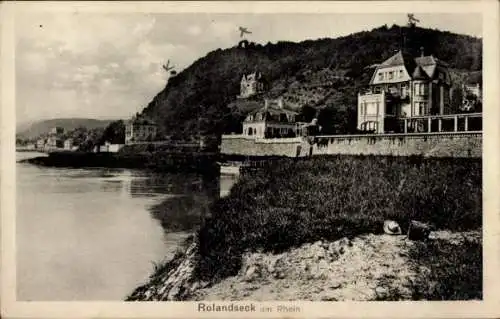 Ak Rolandseck Remagen am Rhein, Ufer