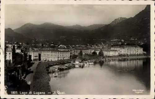 Ak Lago di Lugano Kanton Tessin, Quai