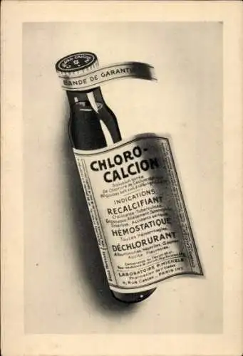 Ak Paris IV., Laboratoire du Chloro-Calcion, Rue Castex