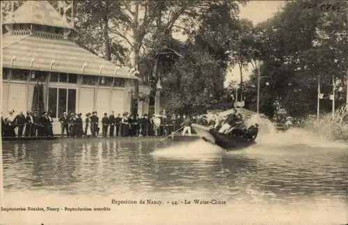 Ak Nancy Meurthe et Moselle, Exposition de Nancy, Le Water-Chute