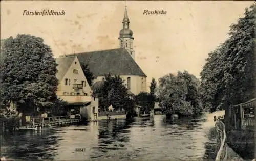 Ak Fürstenfeldbruck in Oberbayern, Pfarrkirche