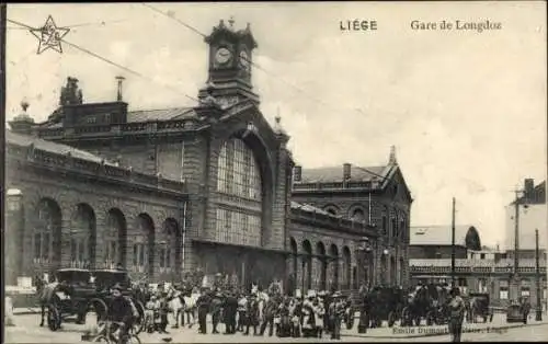 Ak Lüttich Lüttich Wallonien, Bahnhof Longdoz