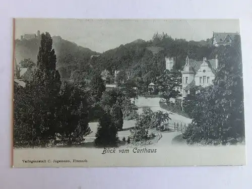 Alte AK Eisenach Blick vom Carthaus um 1900 [aK290]