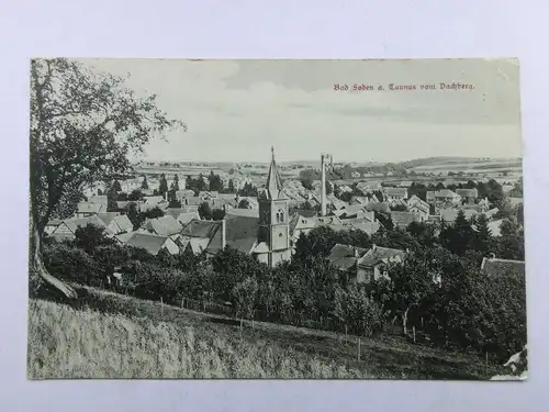 Alte AK Bad Soden Taunus vom Dachberg [aO1049]