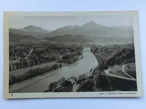 Alte AK Innsbruck von der Weiherburg [aS329]