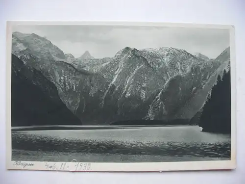 Alte AK Berchtesgaden Königssee [aE190]