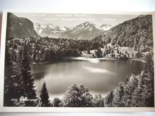 Alte AK Oberstdorf Freibergsee Allgäu [aE402]