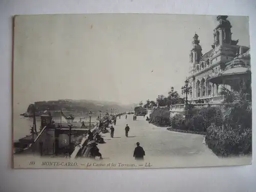 Alte AK Monte Carlo Le Casino Monaco [aE470]