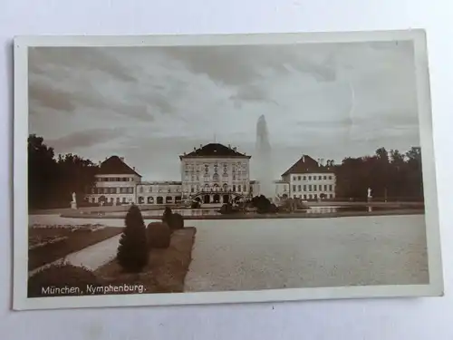 Alte AK München Nymphenburg [aO1201]