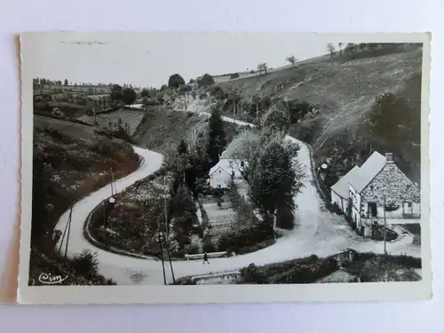 Alte AK Tauves Tournant du Pont de la Garde [aM62]