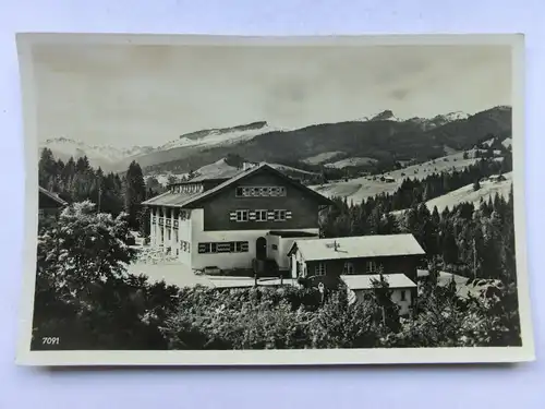 Alte AK Oberstdorf Gasthaus Walserschanz [A1612]