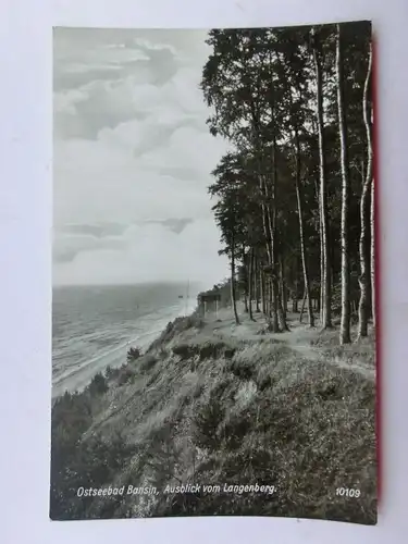 Alte AK Bansin Ausblick v. Langenberg 1939 [1224]