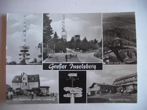 Alte AK Großer Inselsberg Thüringer Wald [U364]