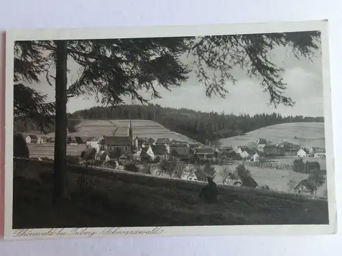 Alte AK Schönwald bei Triberg Schwarzwald [aE794]