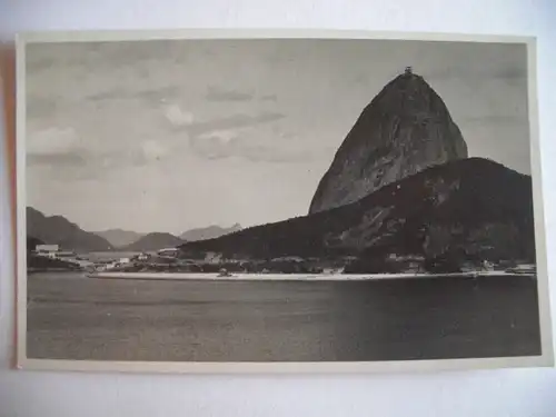 Alte AK Brasilien Rio de Janeiro Pao de Assucar Zuckerhut [aE552]