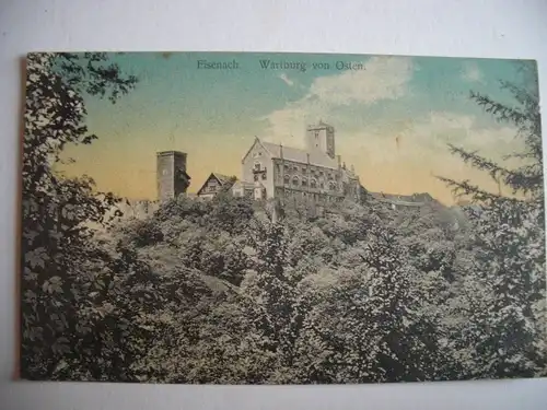 Alte AK Eisenach Wartburg von Osten um 1920 [E1030]