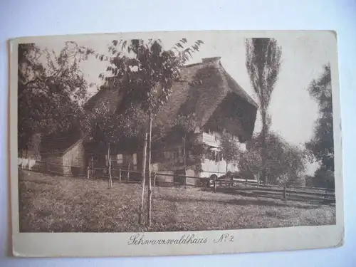 Alte AK Schwarzwaldhaus Schwarzwald [E676]