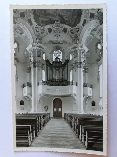 Alte AK Wallfahrtskirche Steinhausen Bad Schussenried [aH821]